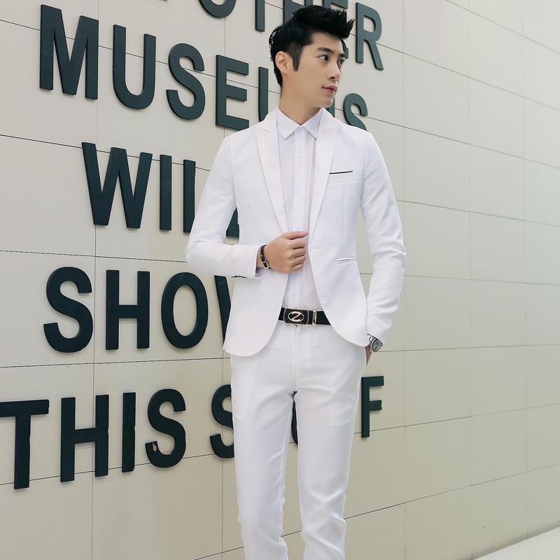 Men'S Urban Formal Wear - Men's Stylish Suit Set Slim Fit