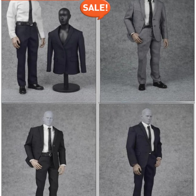 Scale - Men Formals & Ethnic Wear - 1/6 Scale Men Formal Suit Coat