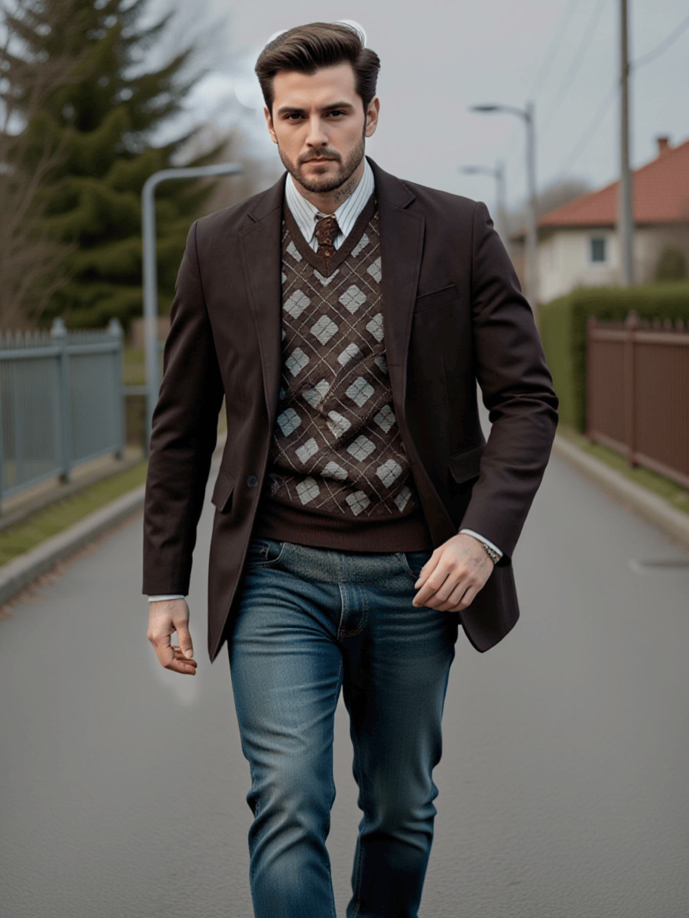 Men'S Urban Formal Wear - Spring Men's Single-Breasted Jacket In European