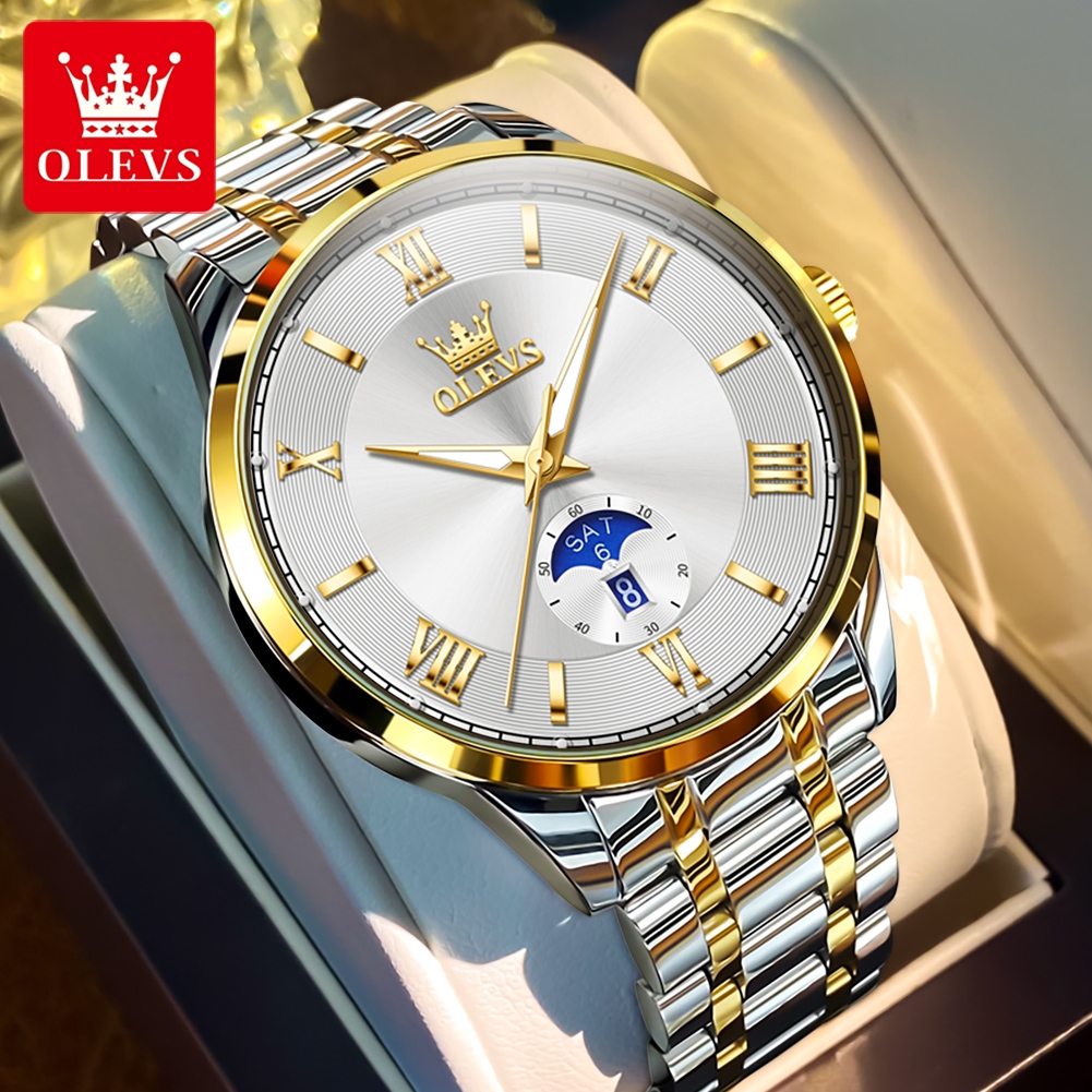 Scale - Men Formals & Ethnic Wear - OLEVS 3638 Men Watch Simple Business