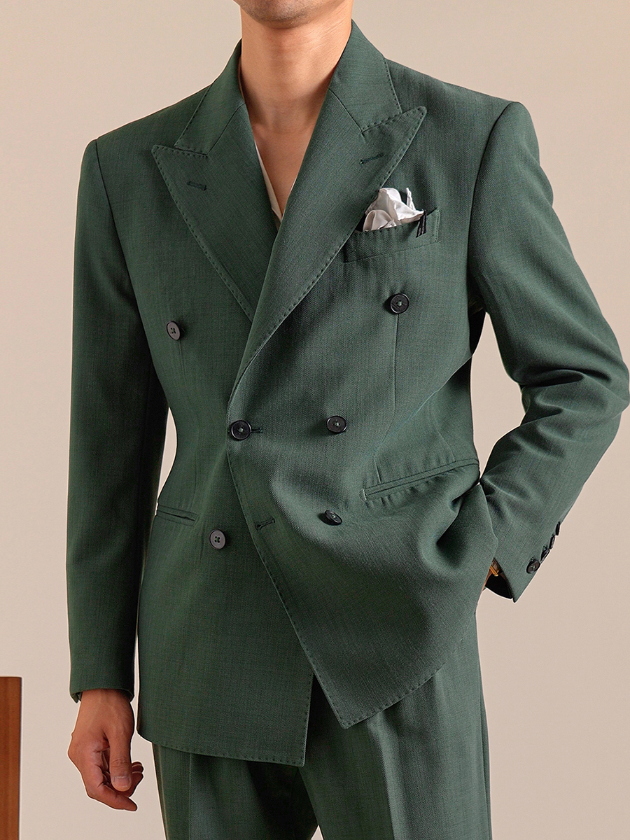 10% Wool 12% Modal Mens Suits  - مراجعة Men Formal Wear Pants وسعره