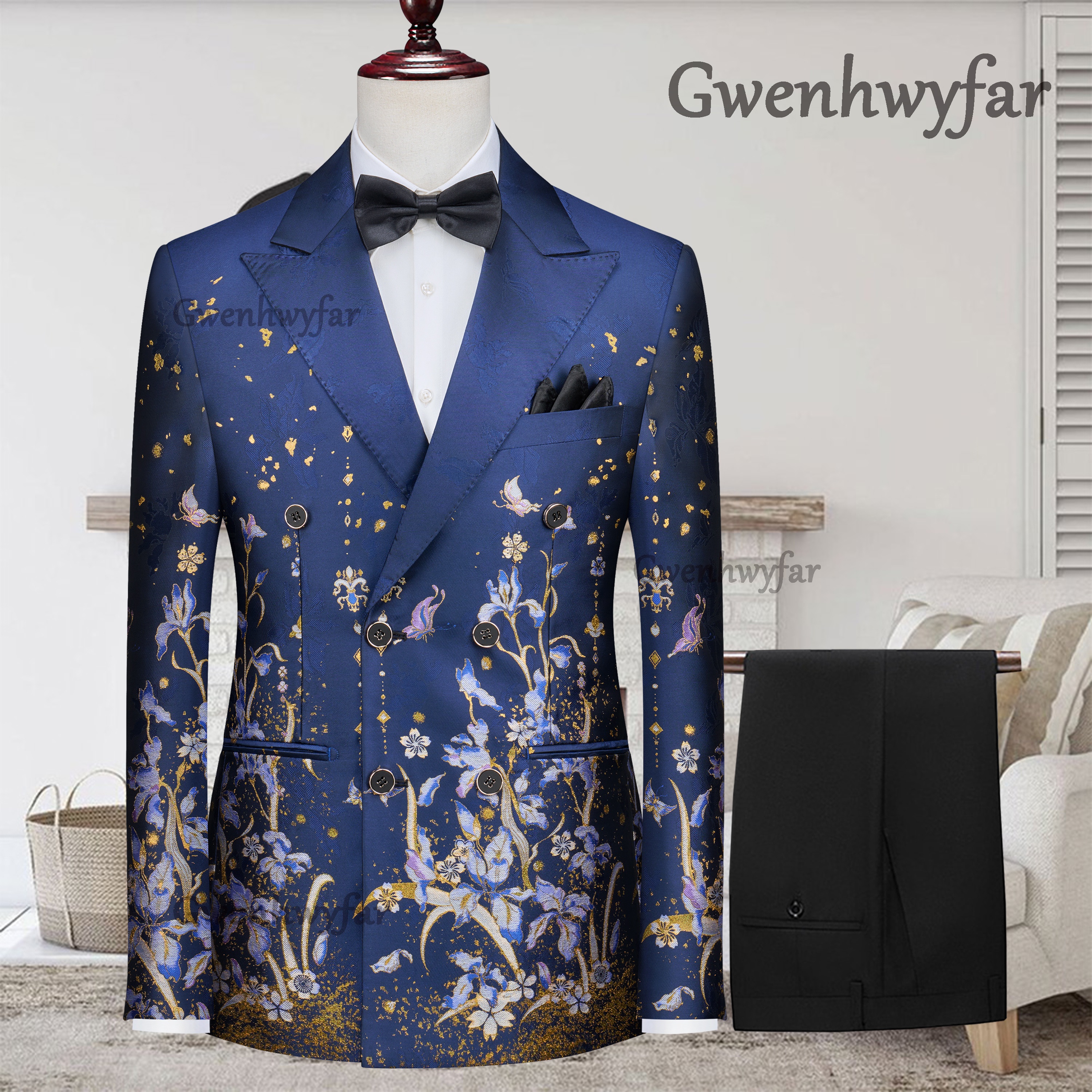 Gwenhwyfar 2026 Men's Customiz - مراجعة Men Formal Wear Pants وسعره