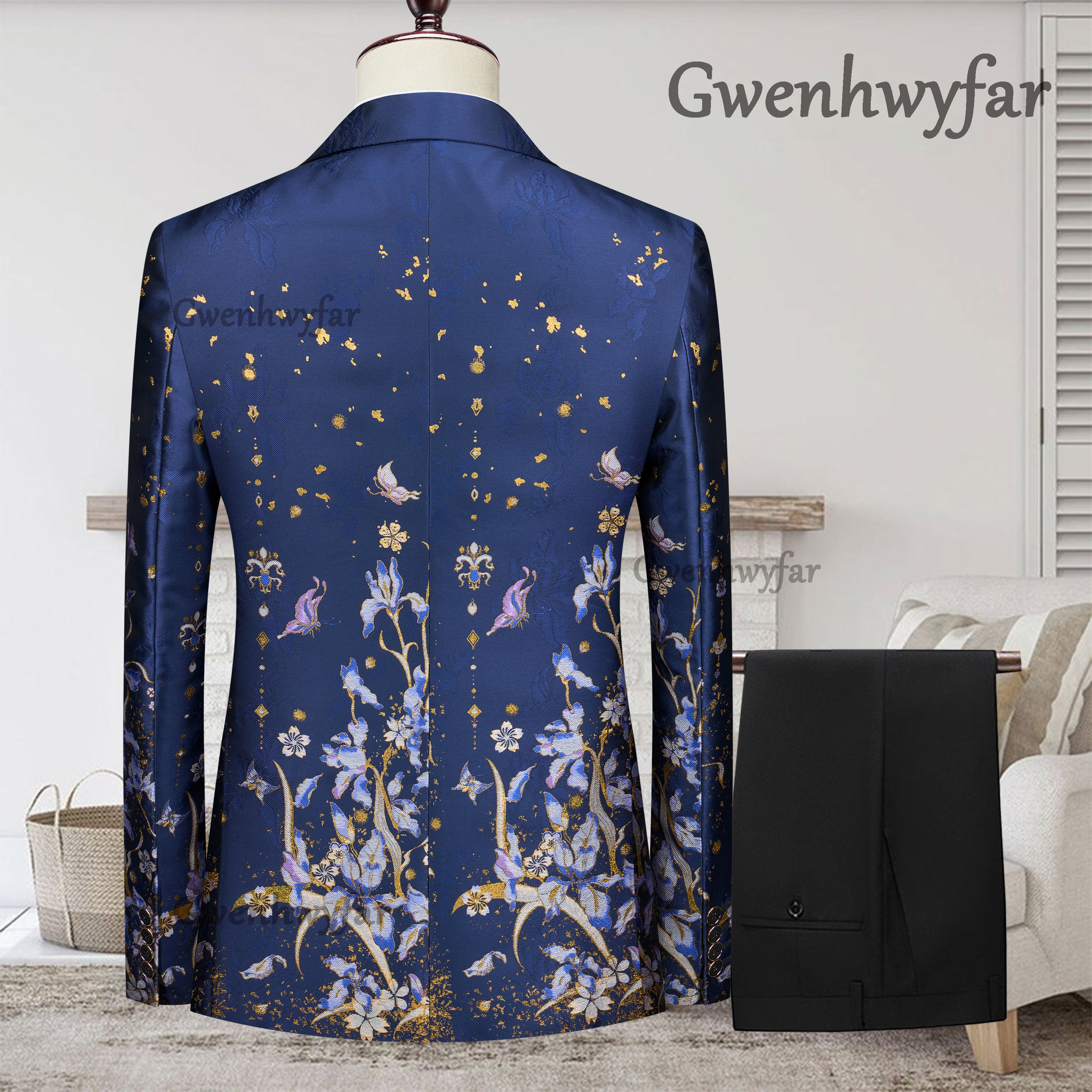 Gwenhwyfar 2026 Men's Customiz - مراجعة Men Formal Wear Pants وسعره