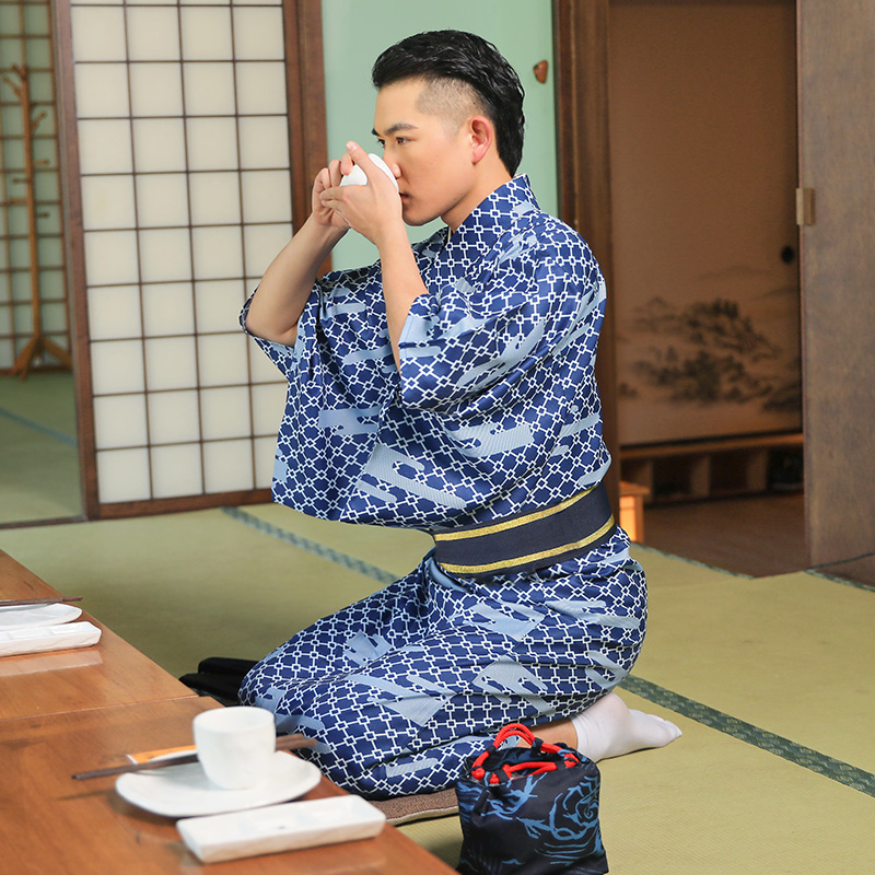 Summer Japanese Ethnic Clothin - مراجعة Traditional Japanese Men'S Formal Wear وسعره