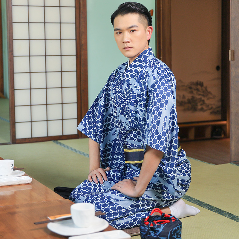 Summer Japanese Ethnic Clothin - مراجعة Traditional Japanese Men'S Formal Wear وسعره