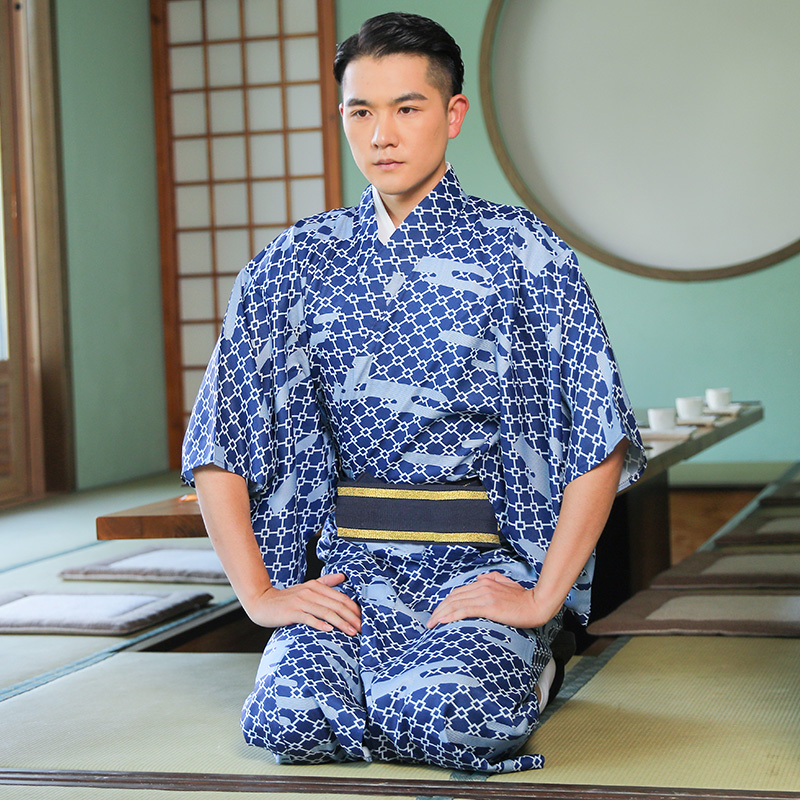 Summer Japanese Ethnic Clothin - مراجعة Traditional Japanese Men'S Formal Wear وسعره