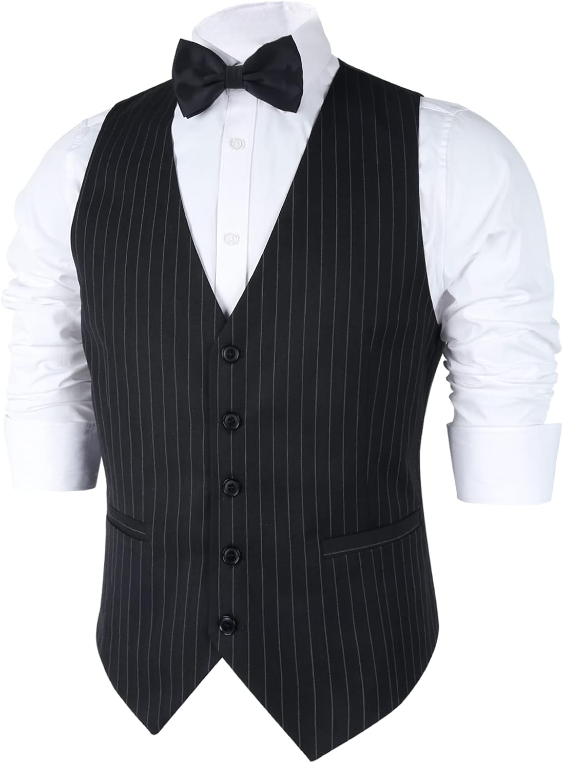Mens Pinstripe Business Suit V - مراجعة Men'S Formal Wear For A Wedding وسعره