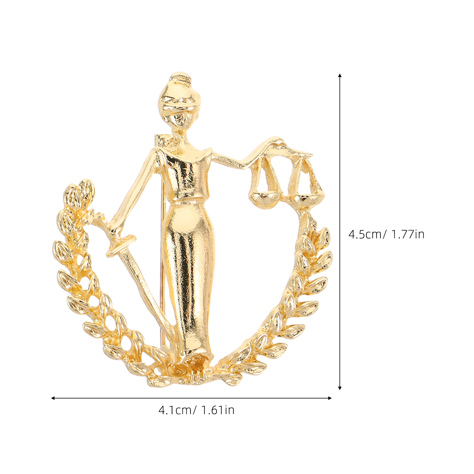 2Pcs Alloy Scale Lawyer Lapel  - مراجعة Scale - Men Formals & Ethnic Wear وسعره