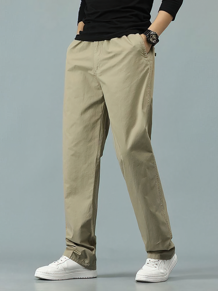 100% Cotton Straight Casual Pa - مراجعة Men Formal Wear In Summer وسعره