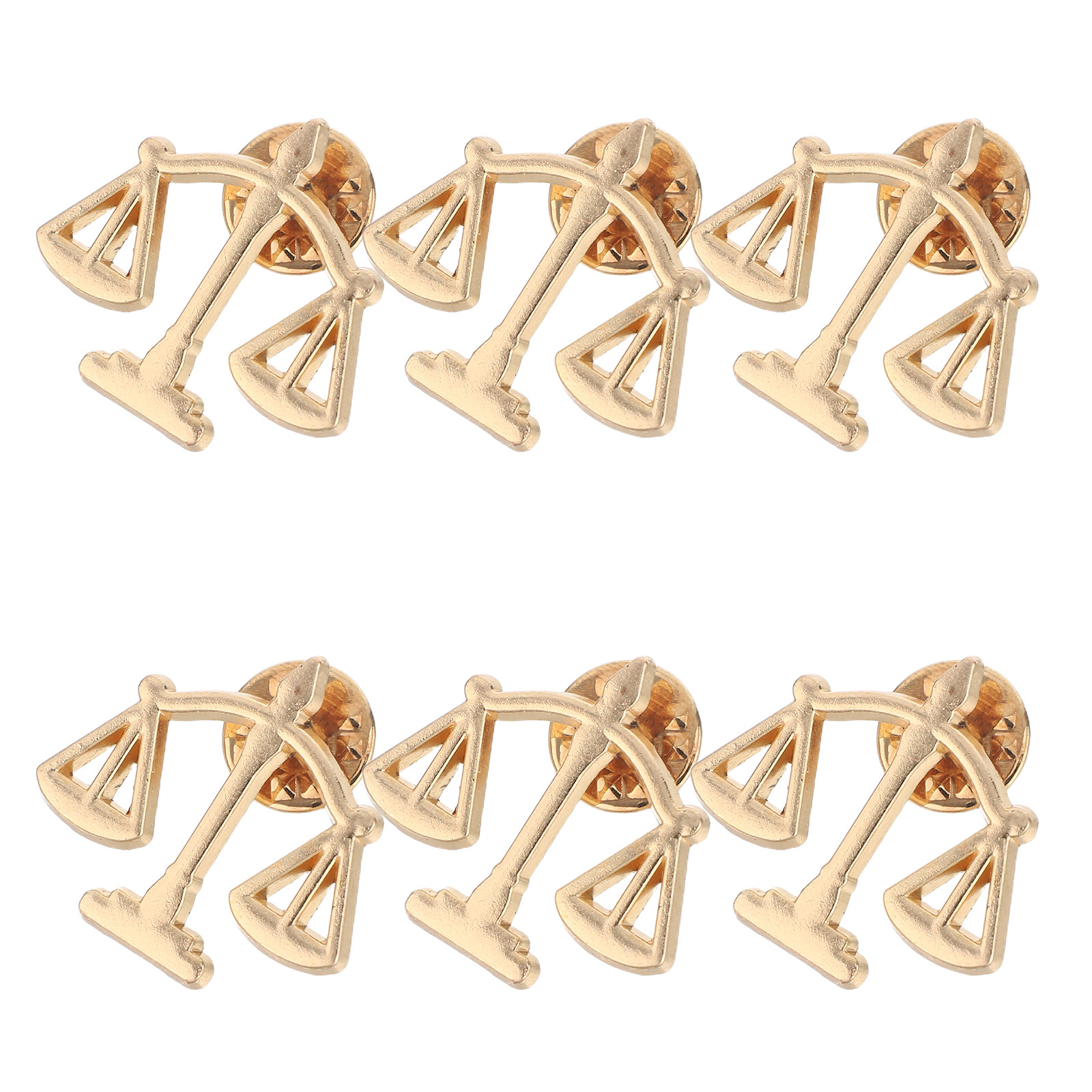 6Pcs Men Suit Metal Brooch Pin - مراجعة Scale - Men Formals & Ethnic Wear وسعره