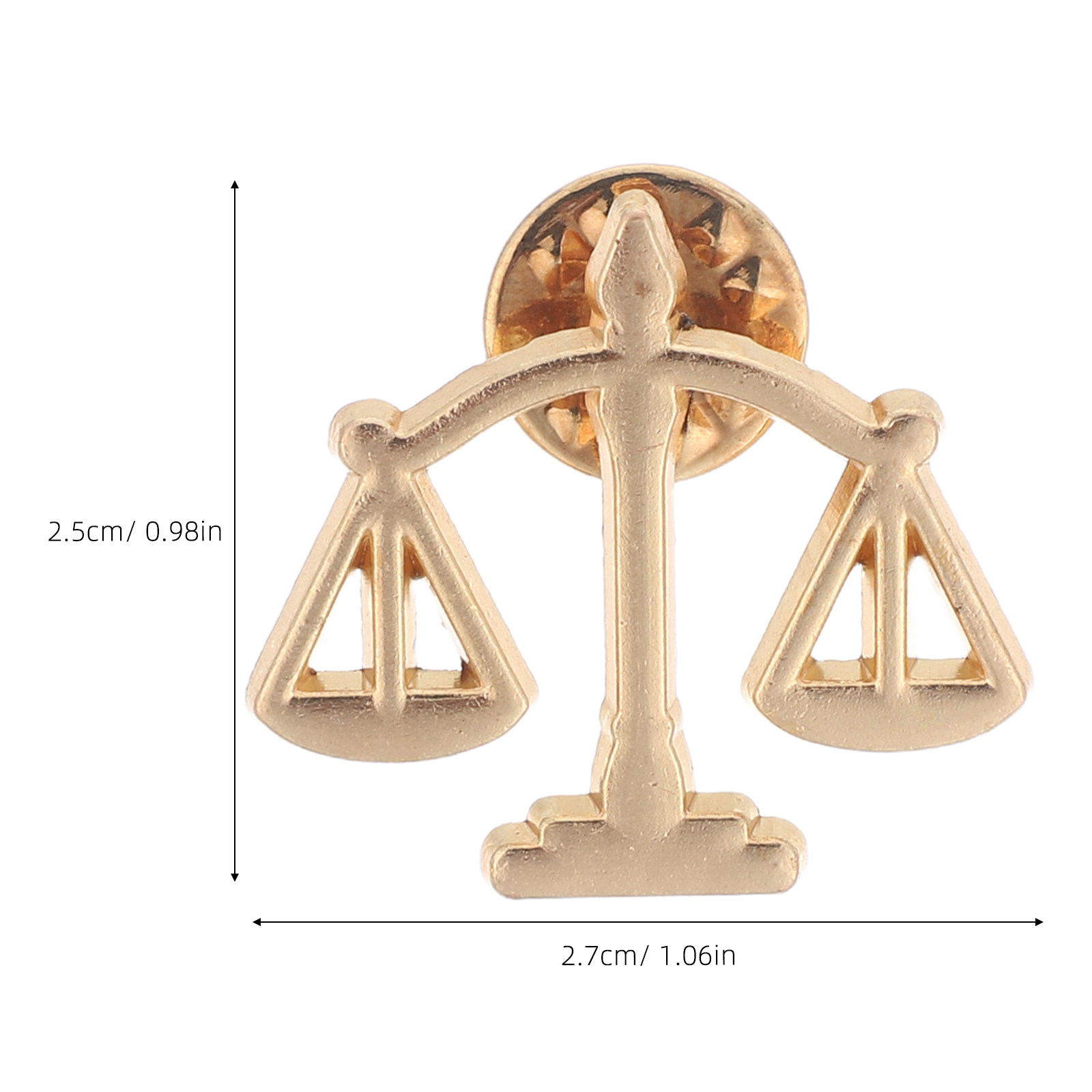 6Pcs Men Suit Metal Brooch Pin - مراجعة Scale - Men Formals & Ethnic Wear وسعره