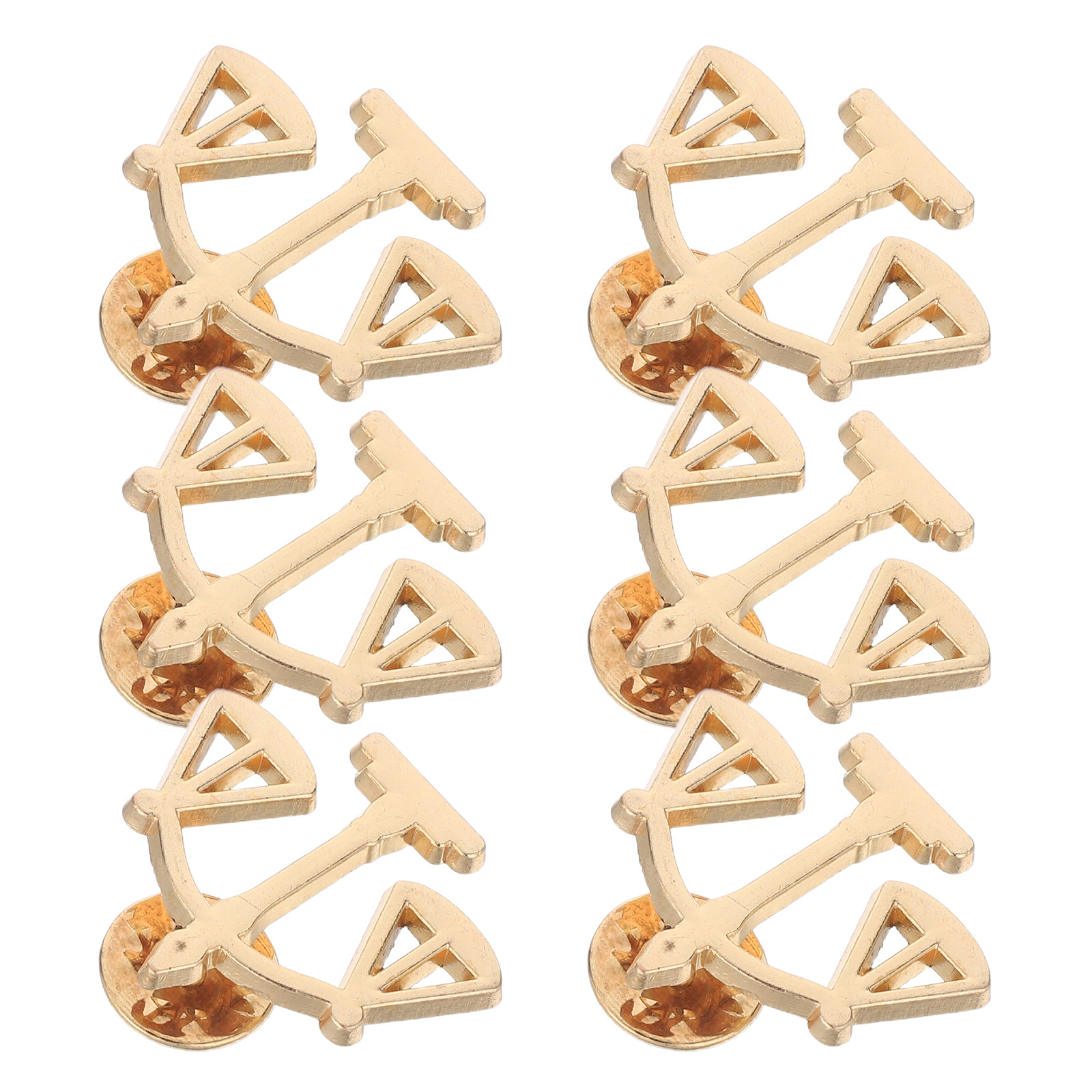 6Pcs Men Suit Metal Brooch Pin - مراجعة Scale - Men Formals & Ethnic Wear وسعره