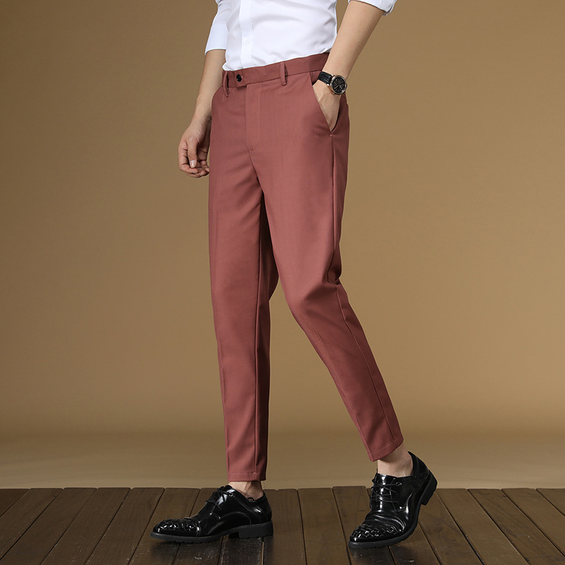 Summer Suit Pants Men Red Blac - مراجعة Men Formal Wear In Summer وسعره
