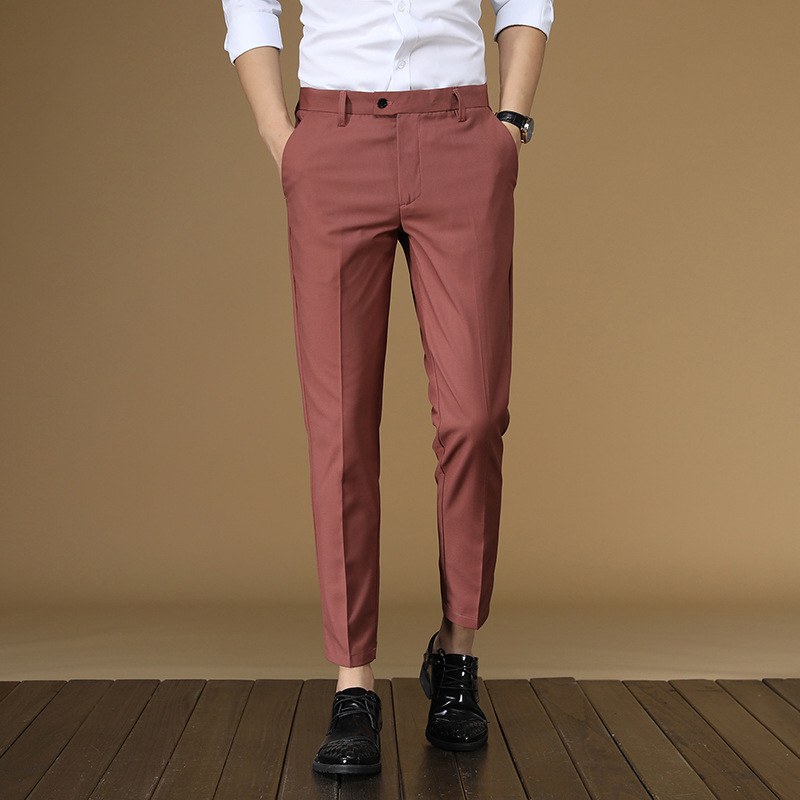 Summer Suit Pants Men Red Blac - مراجعة Men Formal Wear In Summer وسعره
