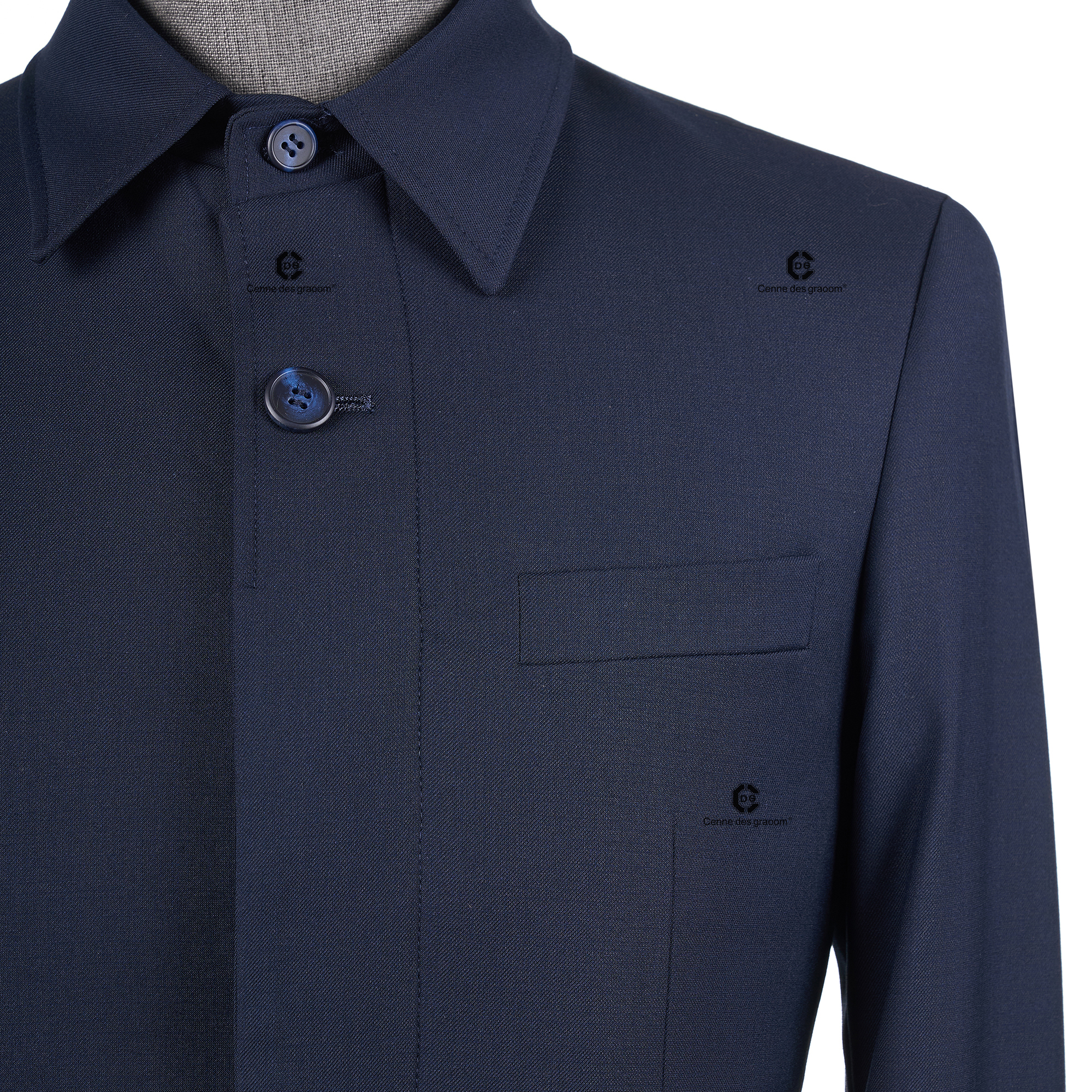 Cenne Des Graoom 2026 Navy Blu - مراجعة Men Formal Wear Pants وسعره