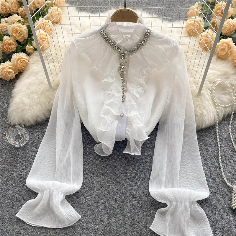 French Elegant Shirts Women De - مراجعة Dress Shirt French Cuff وسعره