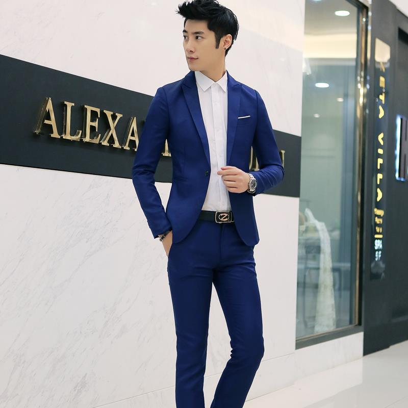 Men's Stylish Suit Set Slim Fi - مراجعة Men'S Urban Formal Wear وسعره
