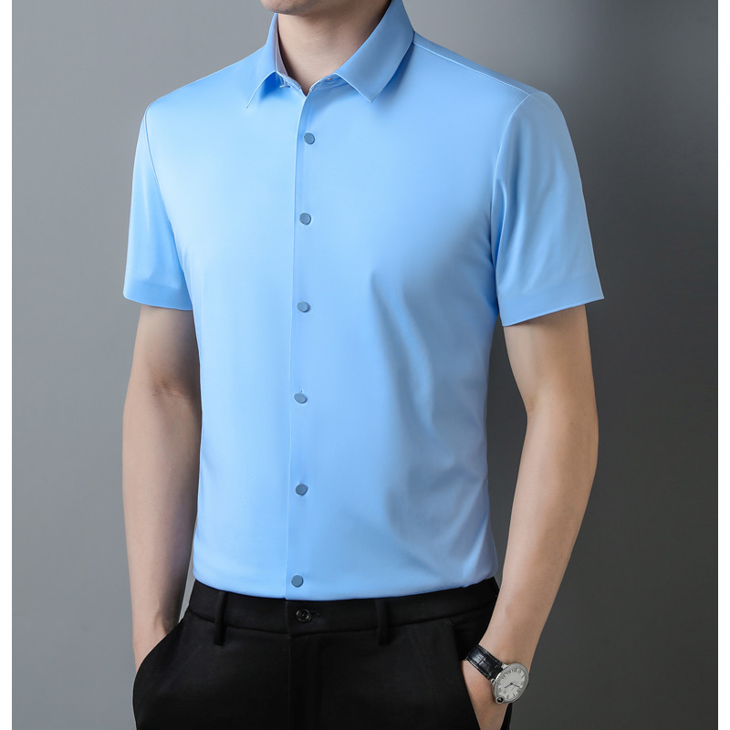 Men's Premium Shirt New Summer - مراجعة Men Formal Office Wear Shirts وسعره