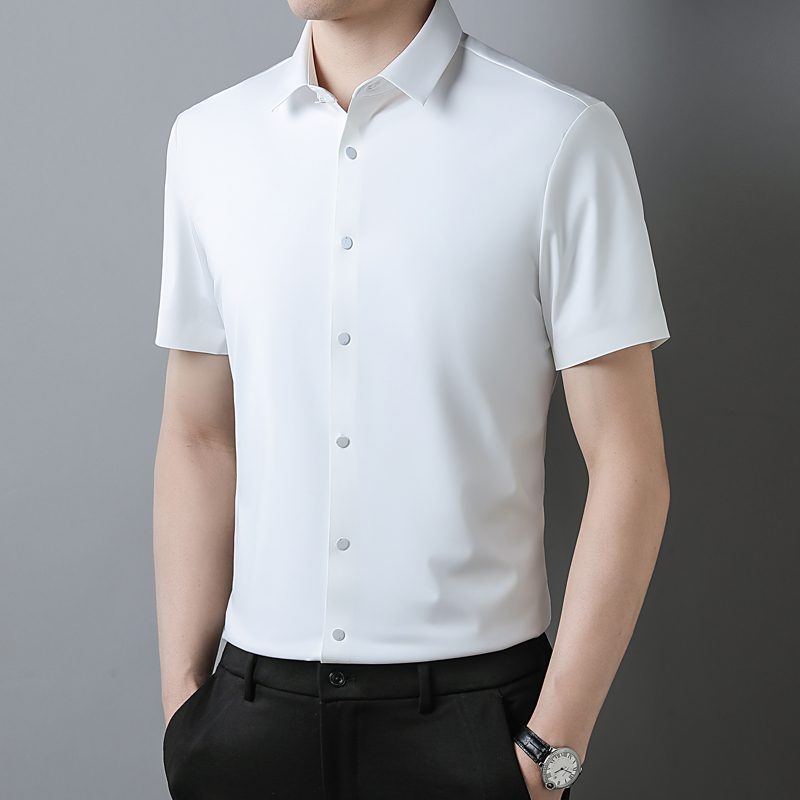 Men's Premium Shirt New Summer - مراجعة Men Formal Office Wear Shirts وسعره
