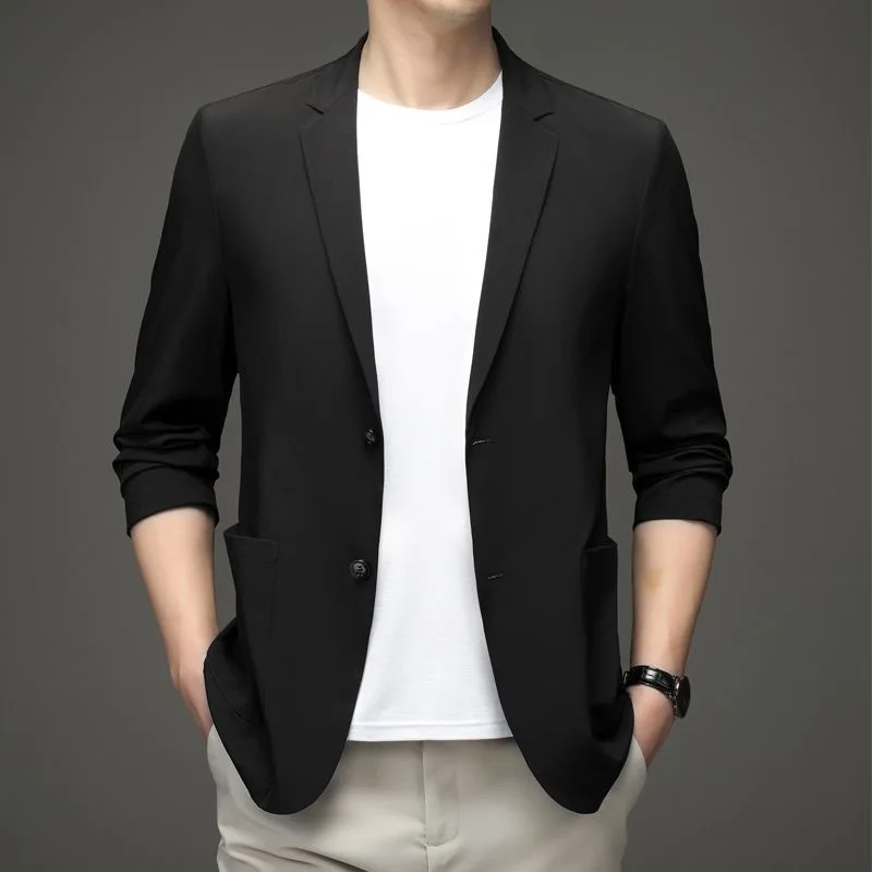 New Summer Men Thin Blazers Bu - مراجعة Men Formal Wear In Summer وسعره