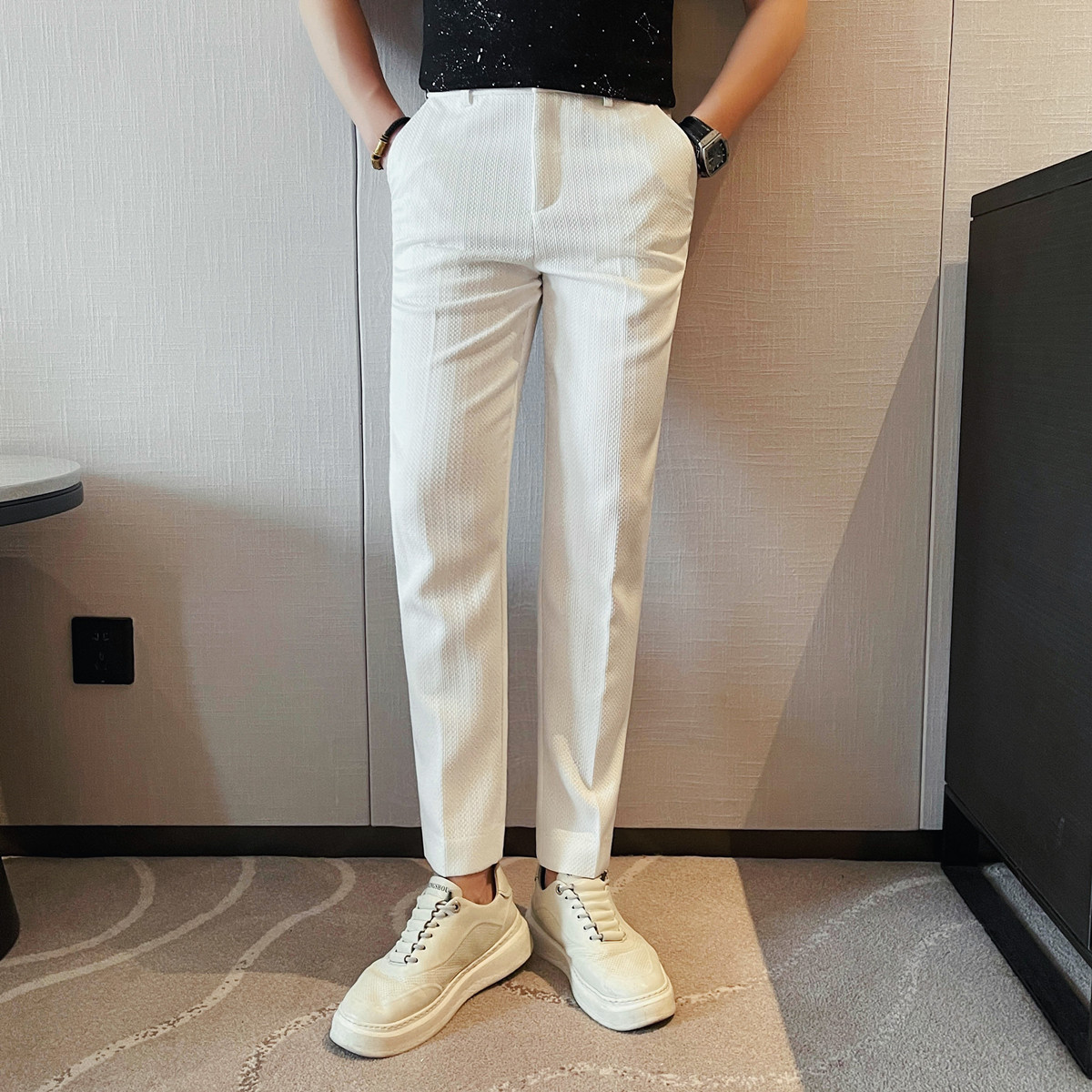 2025 Spring Summer New Men's T - مراجعة Men'S Formal Wear Accessories وسعره