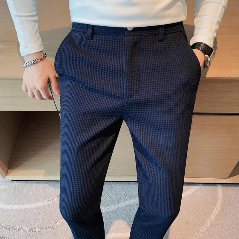 2024 Autumn New Waffle Stretch - مراجعة Men'S Formal Wear Accessories وسعره