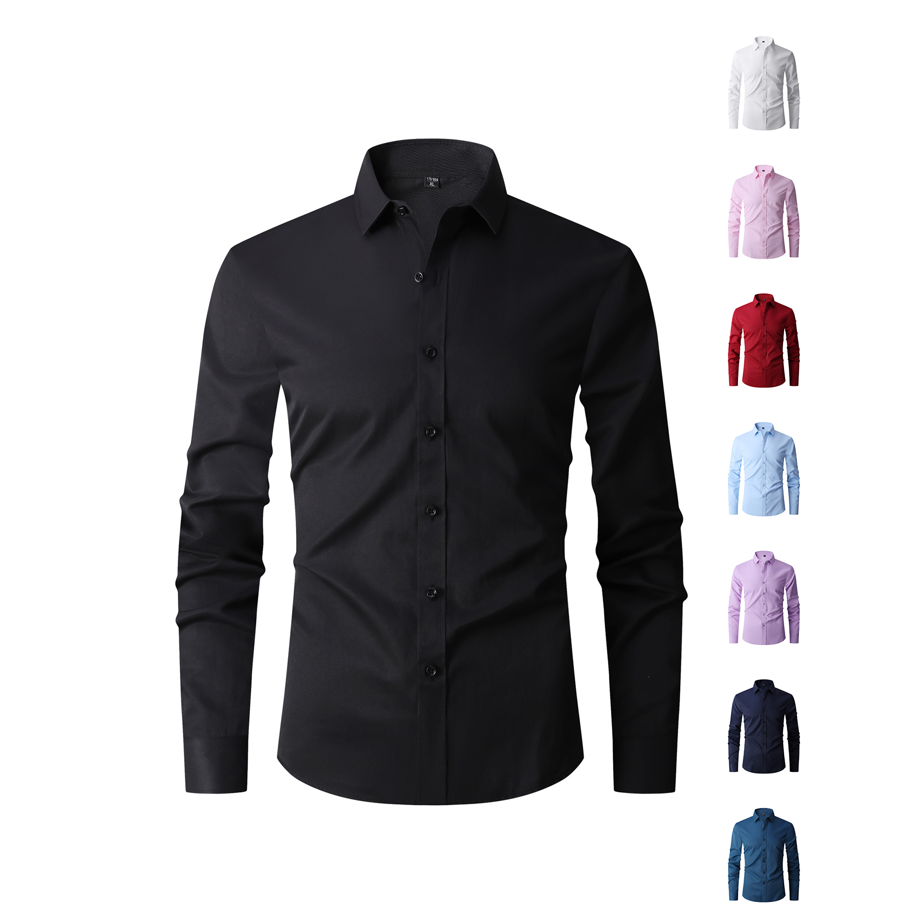 Good Quality Summer Cotton Men - مراجعة Men Formal Office Wear Shirts وسعره