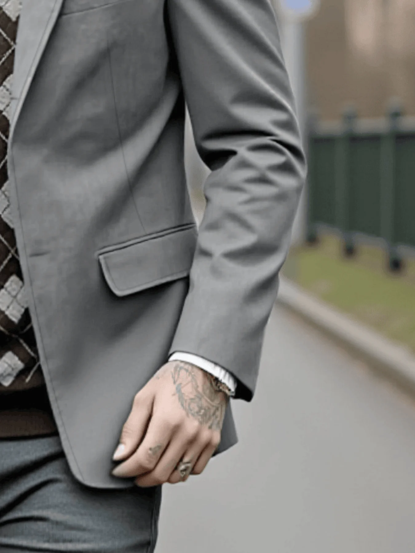 Spring Men's Single-Breasted J - مراجعة Men'S Urban Formal Wear وسعره