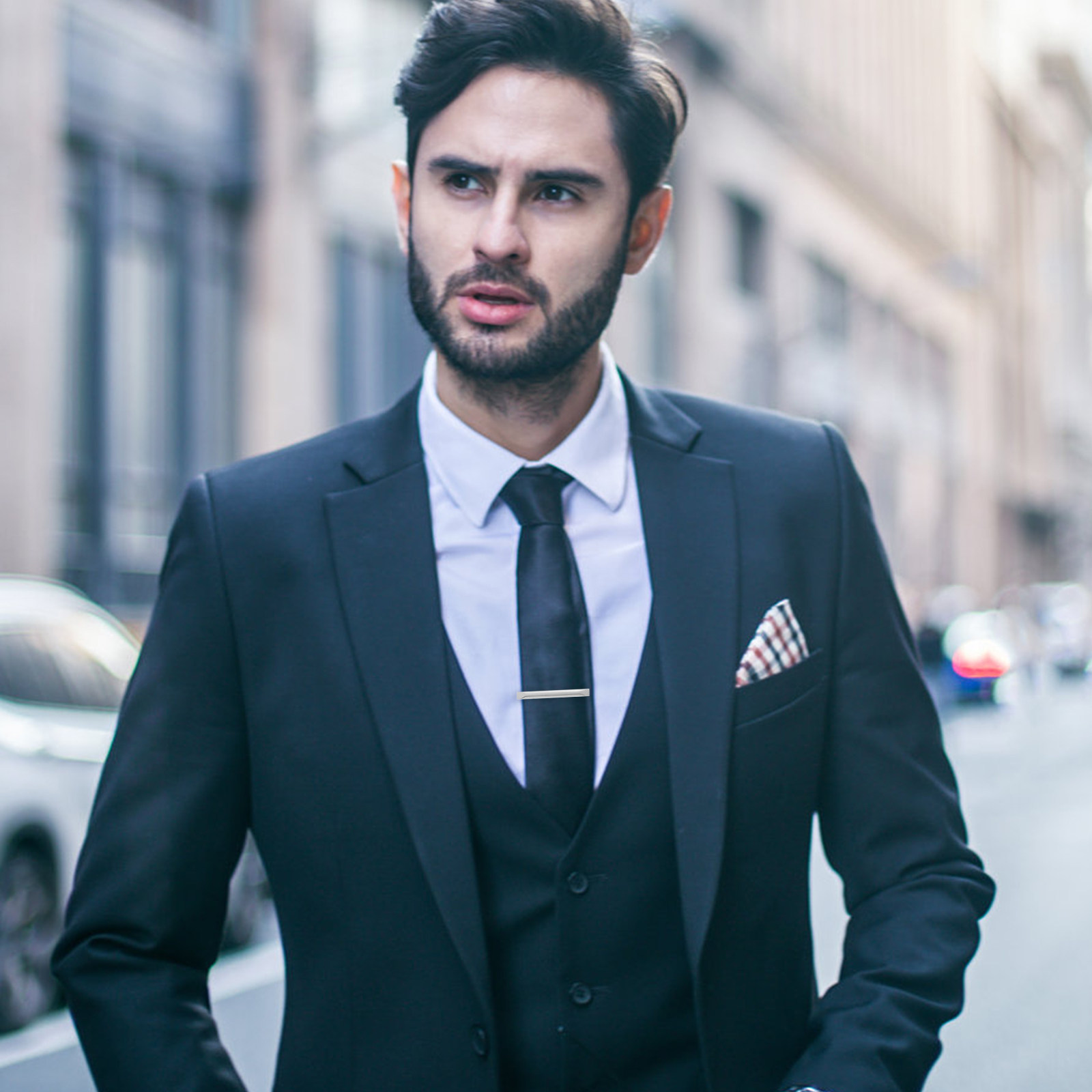 Clip for Men Stylish Silver To - مراجعة Men Formal Wear Ideas وسعره