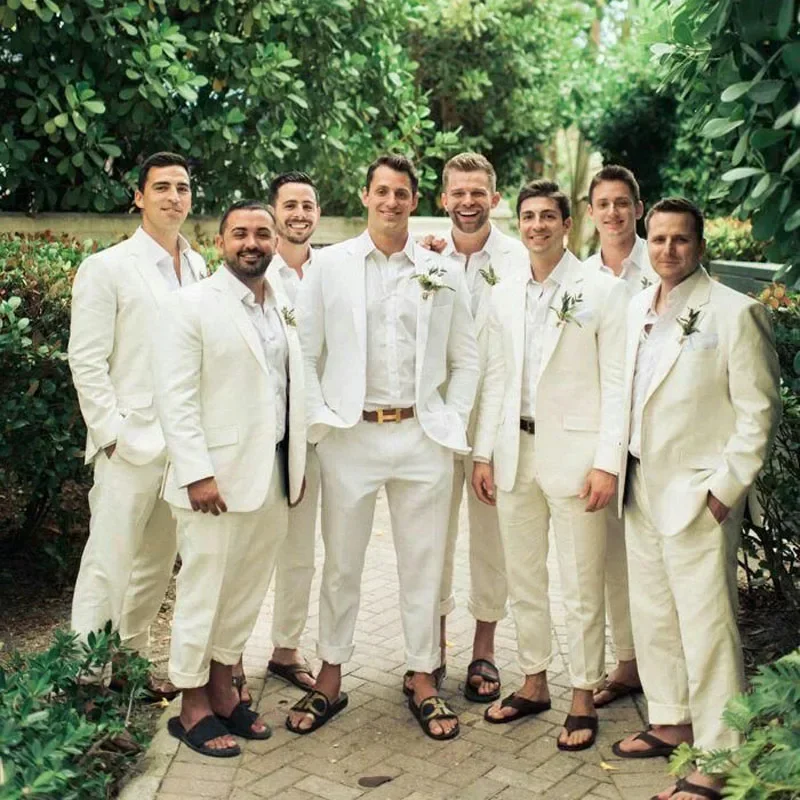 Linen Wedding Tuxedo For Men S - مراجعة Men Formal Wear In Summer وسعره