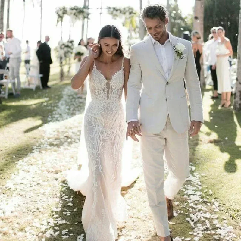 Linen Wedding Tuxedo For Men S - مراجعة Men Formal Wear In Summer وسعره
