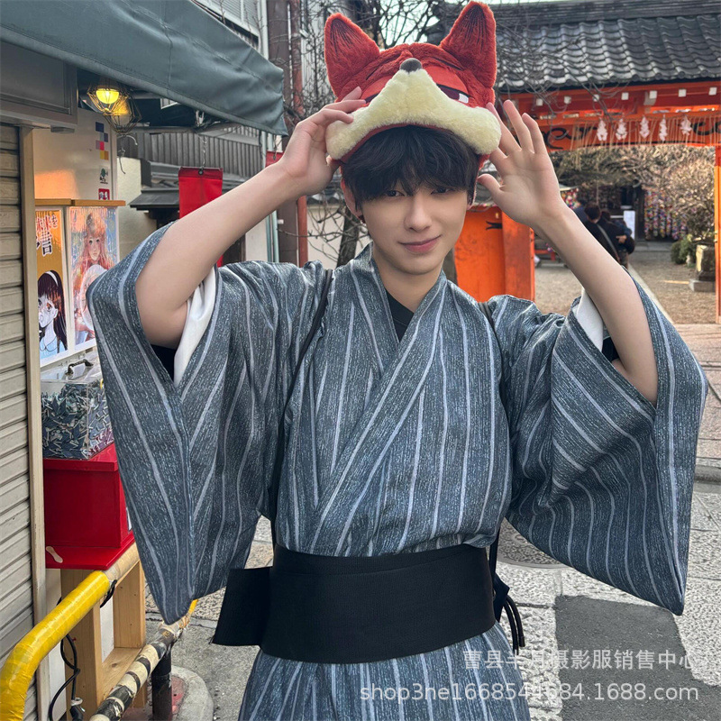 Men's Formal Kimono Robe Tradi - مراجعة Traditional Japanese Men'S Formal Wear وسعره