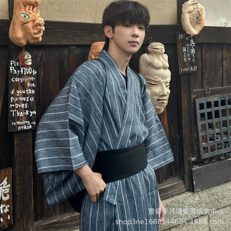Men's Formal Kimono Robe Tradi - مراجعة Traditional Japanese Men'S Formal Wear وسعره
