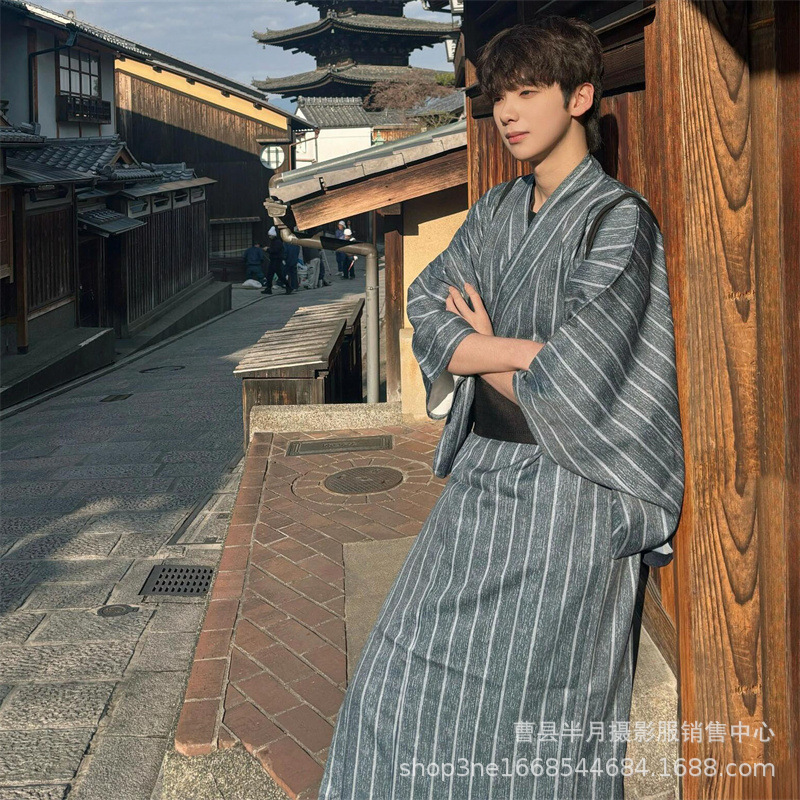 Men's Formal Kimono Robe Tradi - مراجعة Traditional Japanese Men'S Formal Wear وسعره