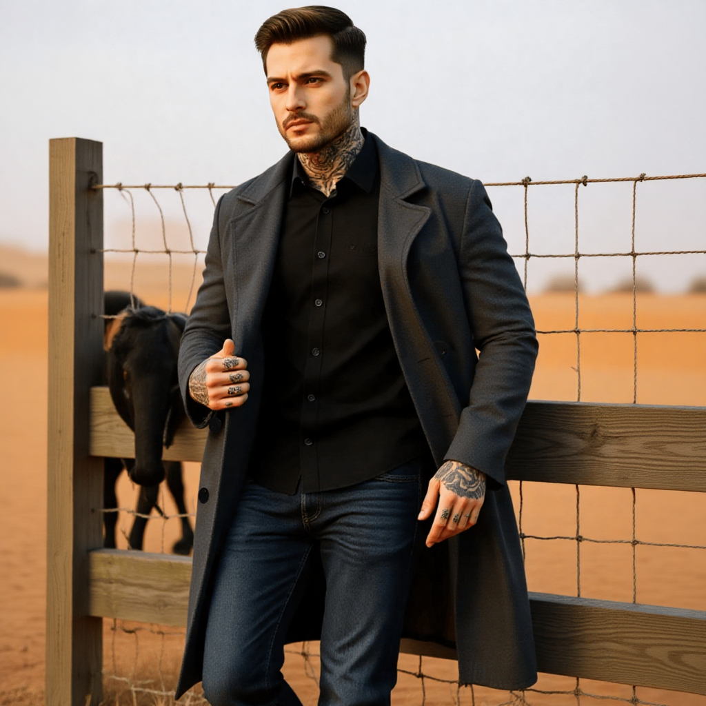 Men's Business Double-Breasted - مراجعة Men'S Urban Formal Wear وسعره