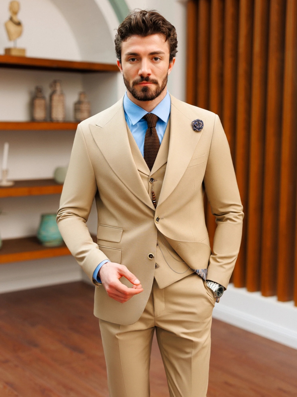 High Quality Stylish Men's Sui - مراجعة Men Formal Wear Pants وسعره
