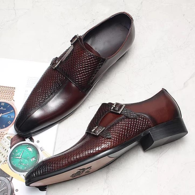 British Style Fish-scale Patte - مراجعة Scale - Men Formals & Ethnic Wear وسعره