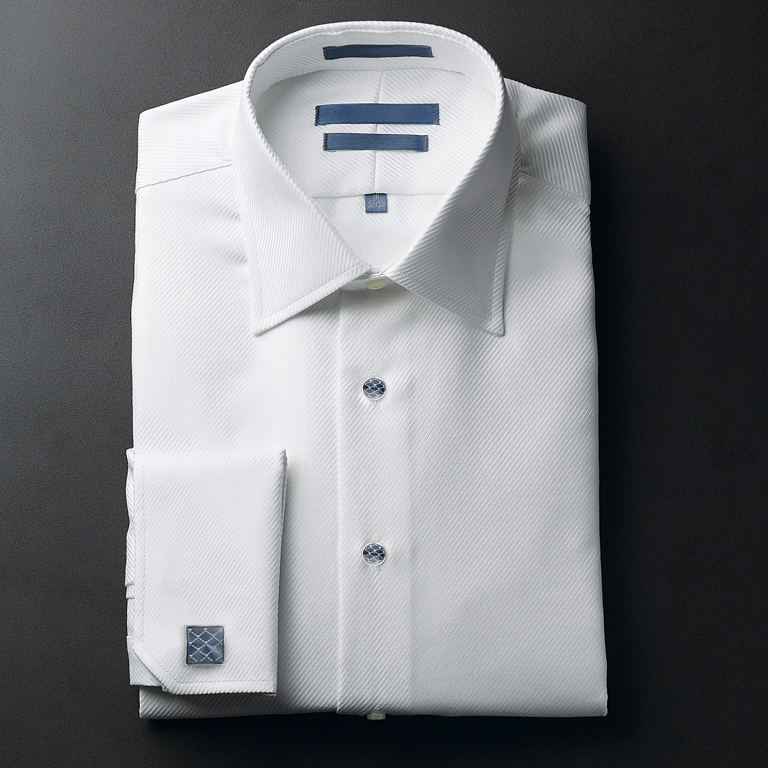 Cufflinks And Studs Set Shirt  - مراجعة Dress Shirt French Cuff وسعره