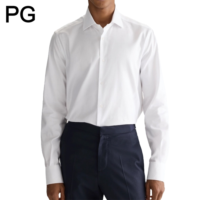 PG Men's Formal Dress Shirt So - مراجعة Men Formal Office Wear Shirts وسعره