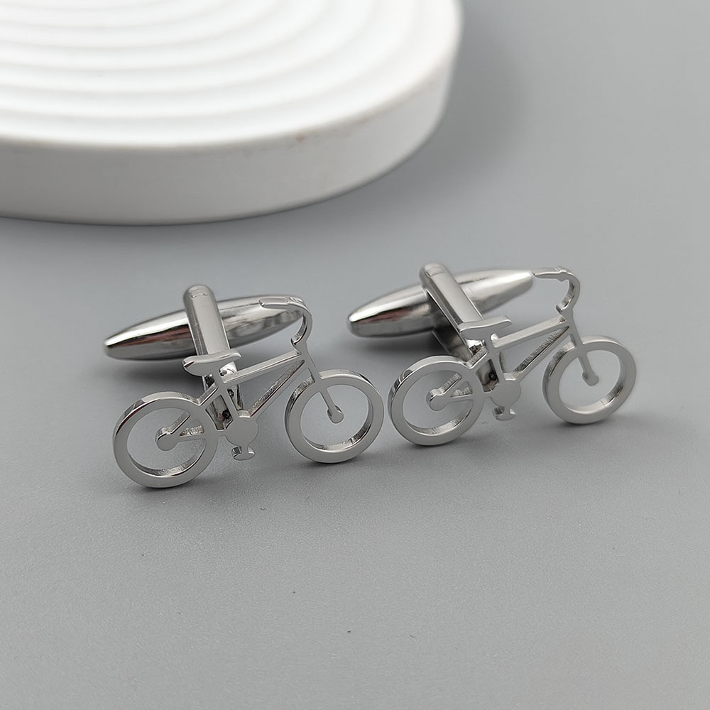 Punk style hollow bicycle stai - مراجعة Dress Shirt French Cuff وسعره