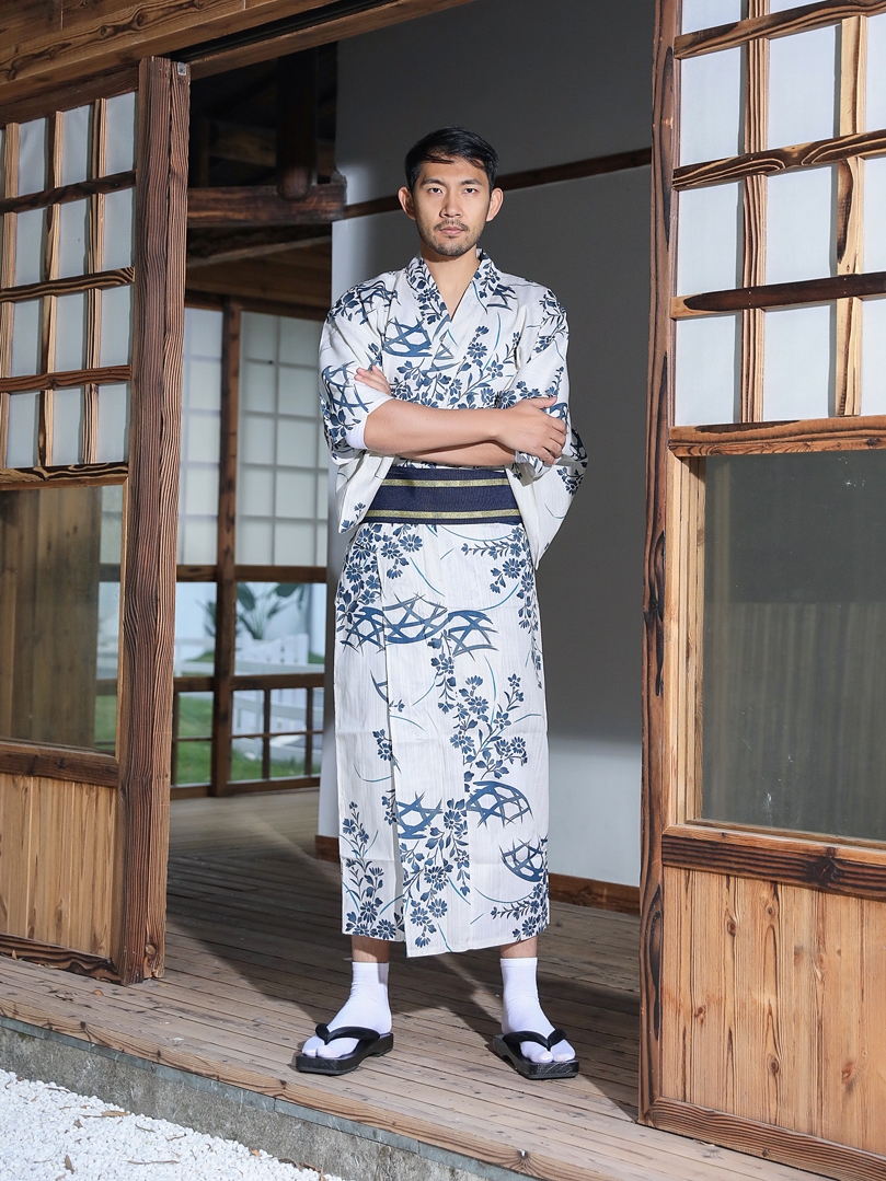 Japanese Kimono With Belt Men' - مراجعة Traditional Japanese Men'S Formal Wear وسعره