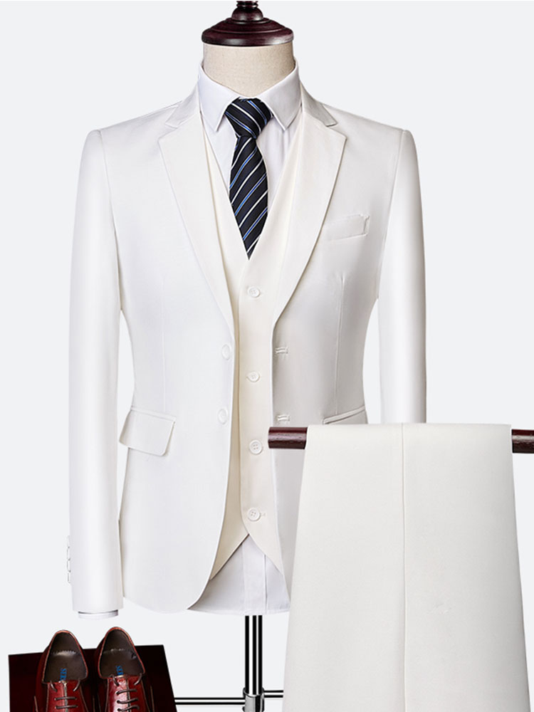 Stylish Slim Fit Three Piece M - مراجعة Men'S Urban Formal Wear وسعره