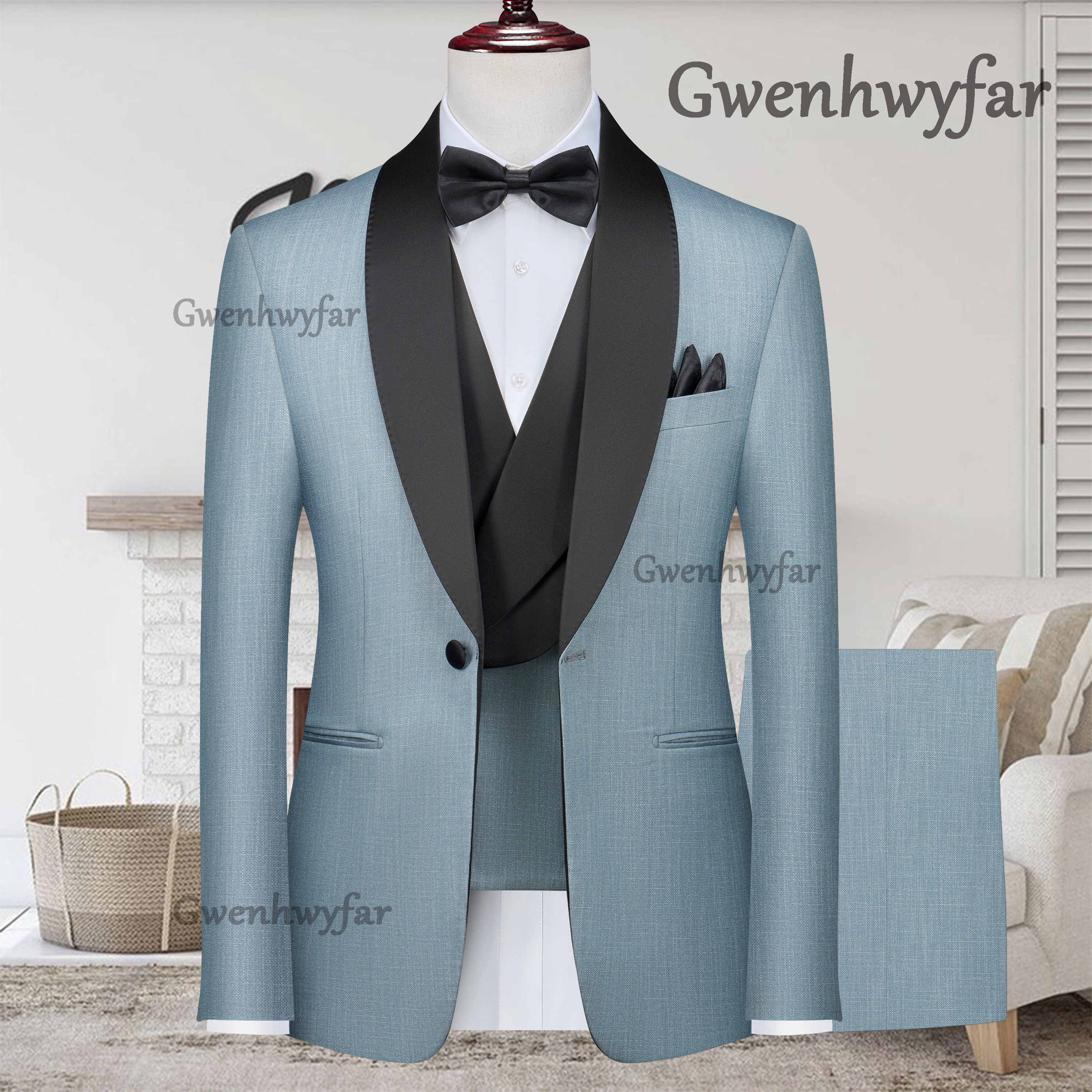 Gwenhwyfar 2026 Men's Customiz - مراجعة Men Formal Wear Pants وسعره