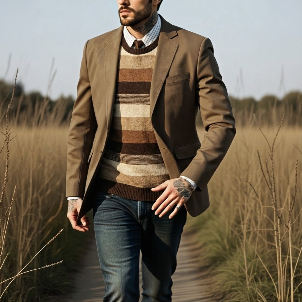 Men's European Fashion Single- - مراجعة Men'S Urban Formal Wear وسعره