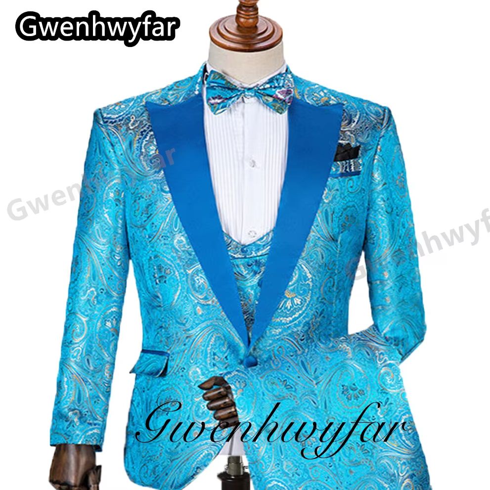 Gwenhwyfar Pattern Men Suits M - مراجعة Men Formal Wear Pants وسعره