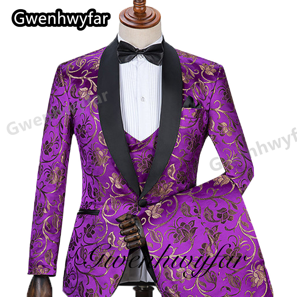 Gwenhwyfar Pattern Men Suits M - مراجعة Men Formal Wear Pants وسعره