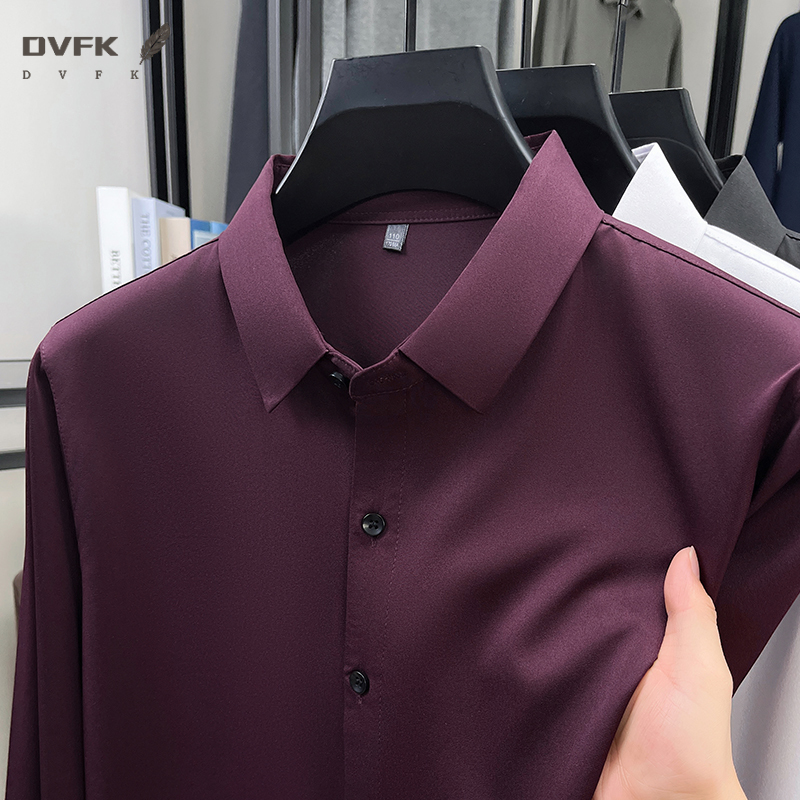 Men's Formal Button Down Long  - مراجعة Men Formal Office Wear Shirts وسعره