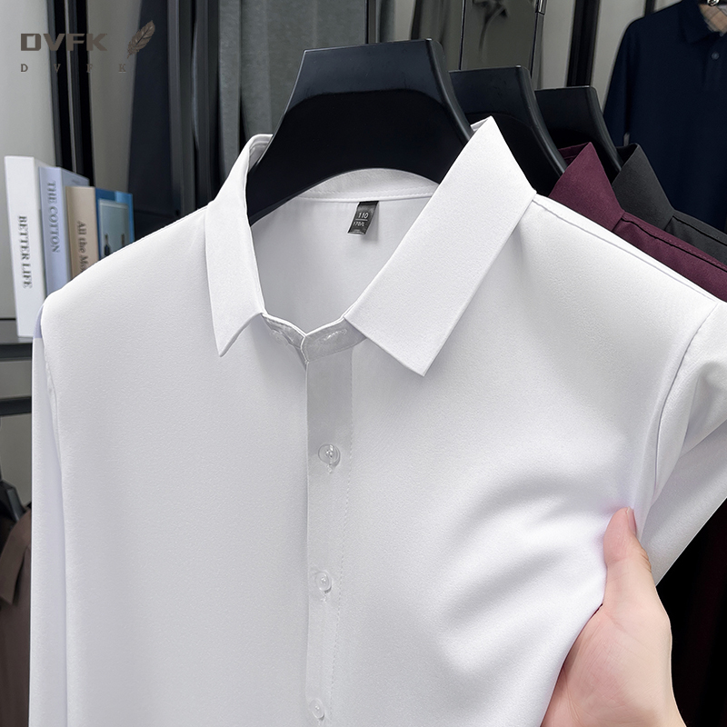 Men's Formal Button Down Long  - مراجعة Men Formal Office Wear Shirts وسعره