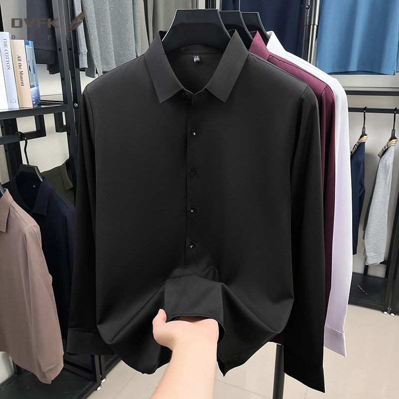 Men's Formal Button Down Long  - مراجعة Men Formal Office Wear Shirts وسعره
