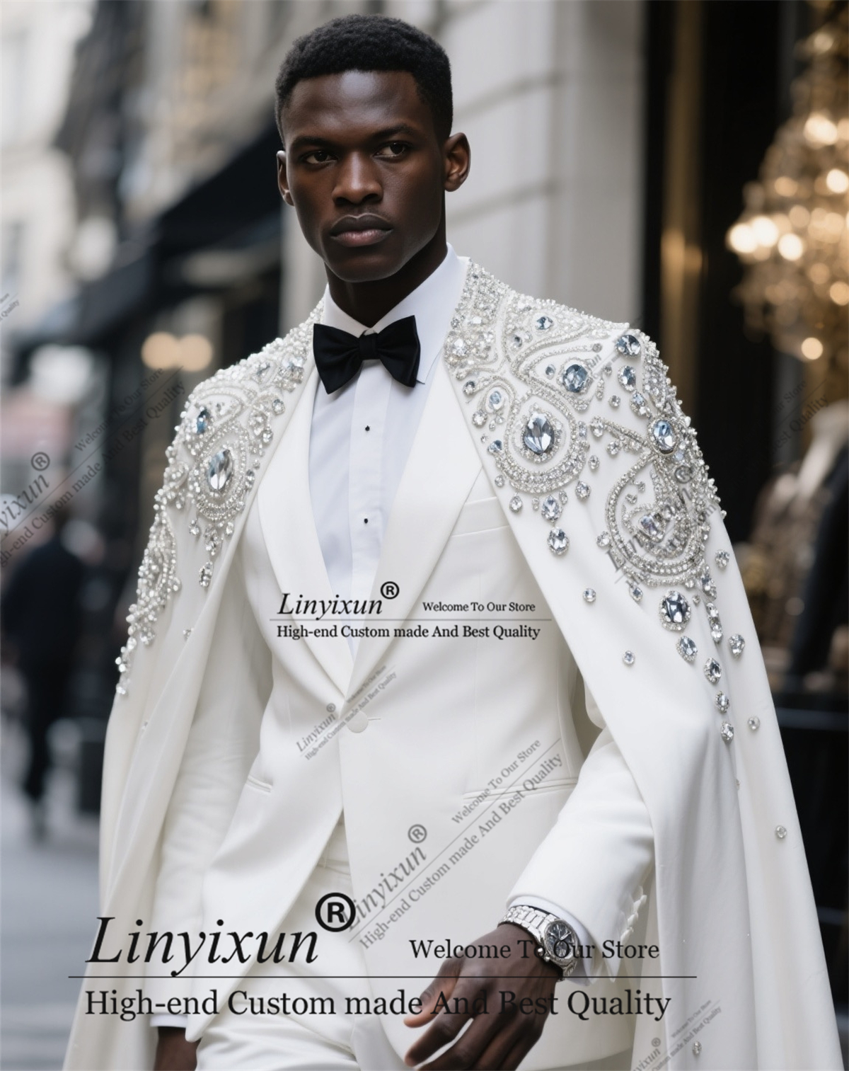 High-end Fashion Diamond Men S - مراجعة Men'S Formal Wear For A Wedding وسعره